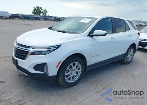 2023 Chevrolet Equinox Fwd Lt из США, поврежденный, VIN 3GNAXKEG5PS153064